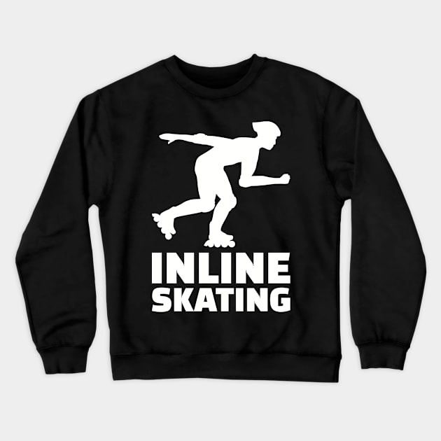 Inline skating Crewneck Sweatshirt by Designzz